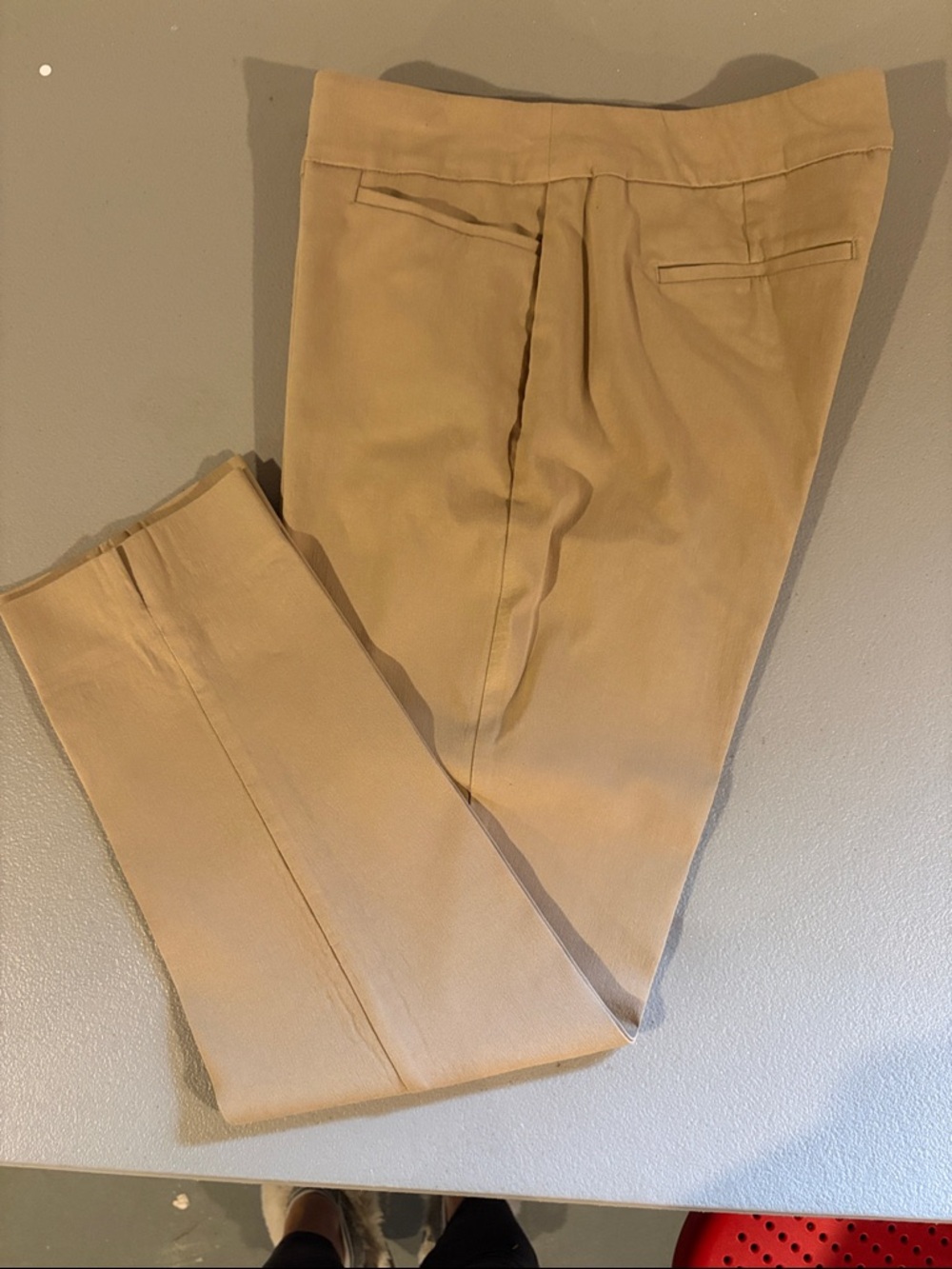 Women’s Classic Slim Fit Khaki Dress Pants